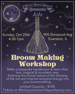 October & November Broom Making Workshops with Kita