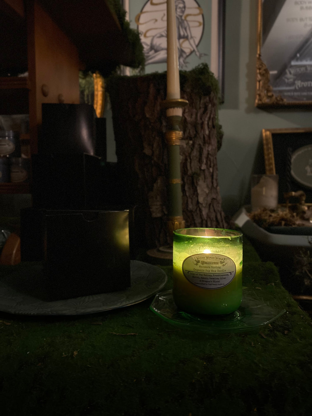Macabre Spring Candle