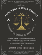 Astrology & Inner Balance- Workshop, Ritual & Meditation