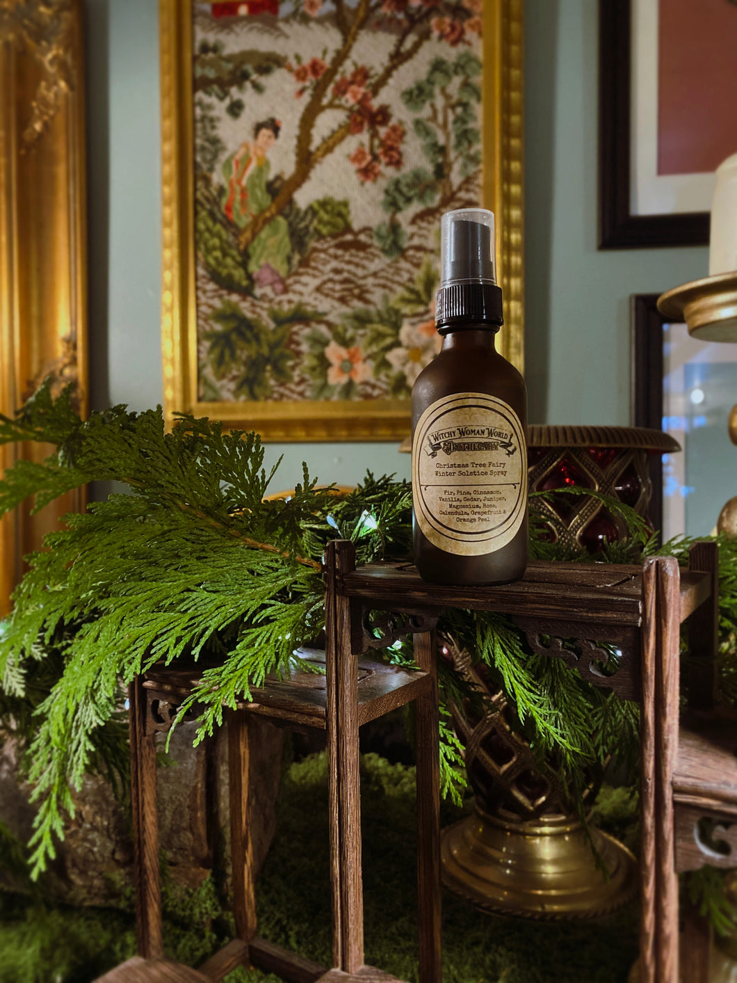 Christmas Tree Fairy, Winter Solstice Spray